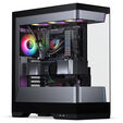 PHANTEKS Evolv S2 PC-Geh&auml;use, Midi-Tower, E-ATX, RGB, Tempered Glass - inklusive 4x 120-mm-L&uuml;fter, schwarz image number null
