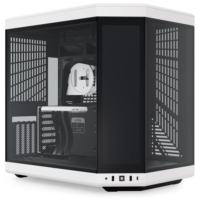 Hyte Y70 Touch Infinite PC-Geh&auml;use, Midi-Tower, ATX, Tempered Glass - Panda image number 1