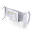 Jonsbo A50 vertikaler Grafikkartenhalter, PCIe 5.0 Kabel, 175mm - wei&szlig; image number null