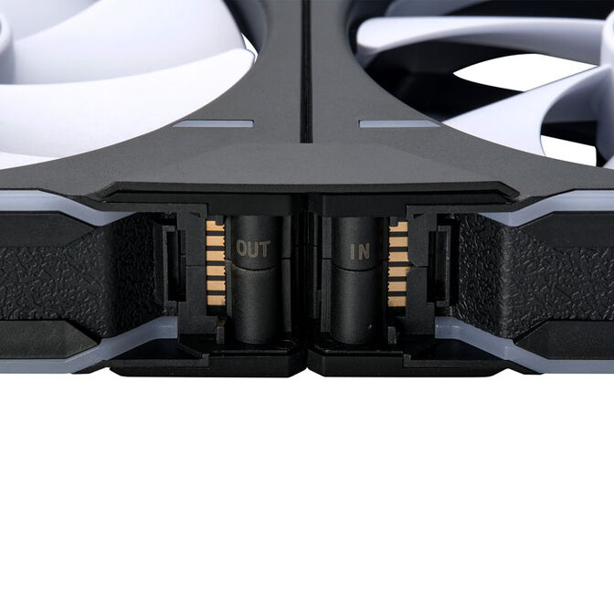 Phanteks D30 PWM Regular Airflow, D-RGB Fan - 140mm, black image number 6