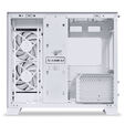 Lian Li O11 Dynamic Mini V2 Flow PC-Geh&auml;use, Mini-Geh&auml;use, ATX, Tempered Glass - inklusive 5x 120-mm-L&uuml;fter, wei&szlig; image number null