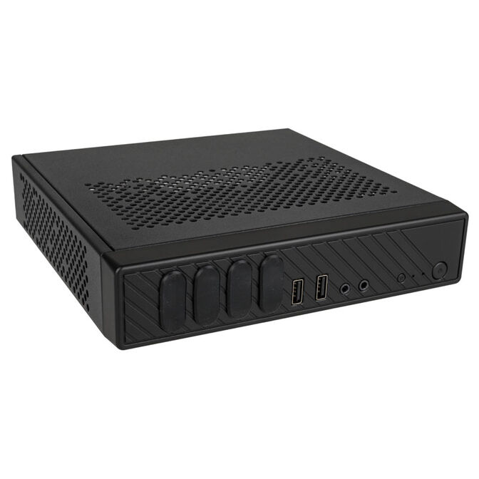 Akasa Cypher SPX Thin Mini-ITX Geh&auml;use, OEM - schwarz image number 0