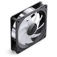 Jonsbo FR-606B 120 PWM-L&uuml;fter, RGB - 120mm, schwarz image number null