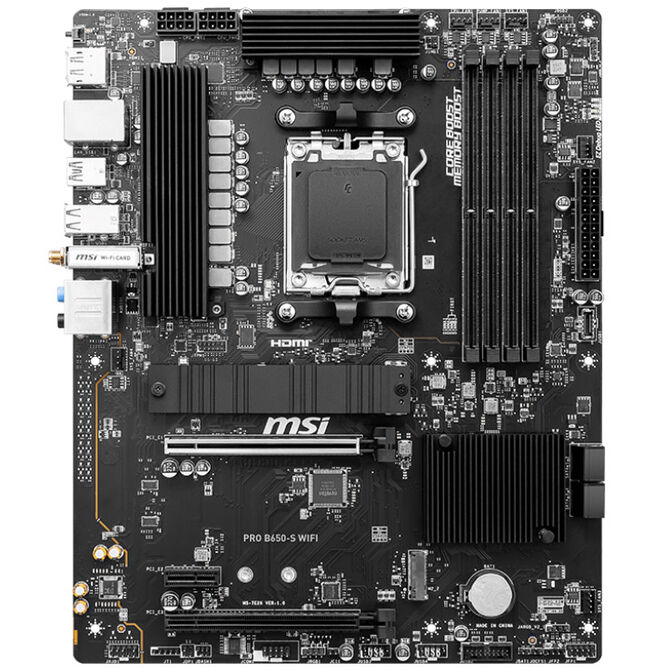 MSI Pro B650-S WiFi,  Socket AM5, AMD B650, ATX - DDR5 image number 2