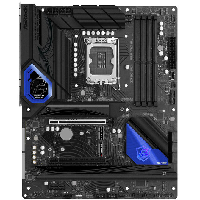 ASRock Z790 PG Riptide, Intel Z790 Mainboard - Sockel 1700, DDR5 image number 2