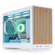 Lian Li DAN Cases A3-mATX Linkes Seitenteil aus Tempered Glass - wei&szlig; image number null