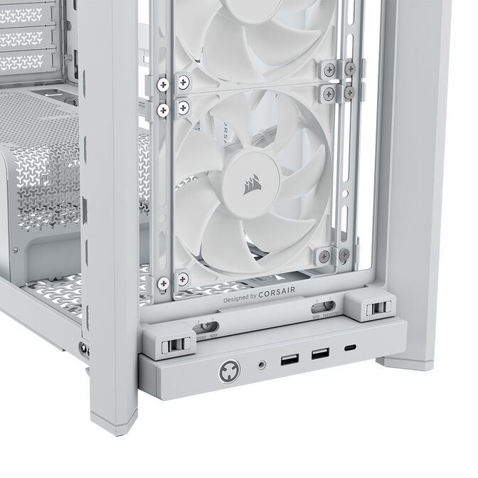 Corsair FRAME 4000X RS PC Case, Mid-Tower, E-ATX - 4x RS120 Fans, Black image number 12