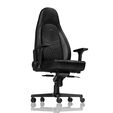 noblechairs ICON Echtleder Gaming Stuhl - schwarz/schwarz image number null