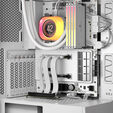 Corsair Premium PCIe-5-Riser-Kabel, 175 mm, x16-Schnittstelle - wei&szlig; image number null