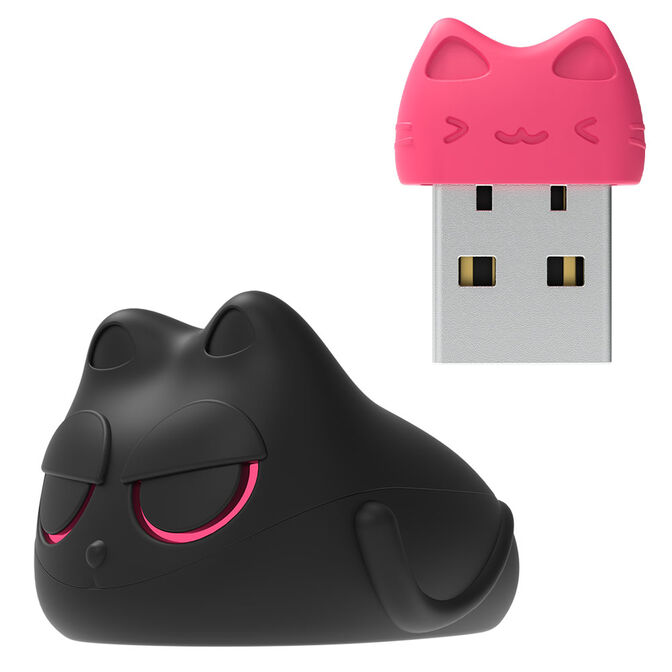 WLMOUSE Beast Miao Gaming Maus, Omron Optical Switches - schwarz image number 3