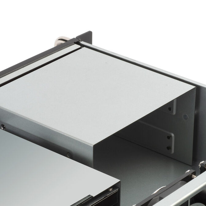 SilverStone RM23-502 Rackmount Server Geh&auml;use, ATX, USB 3.0 - 2U - schwarz image number 7