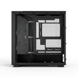 Fractal Design Epoch XL Black TG Light Tint PC Case, Mid Tower, E-ATX, Tempered Glass &ndash; Black image number null