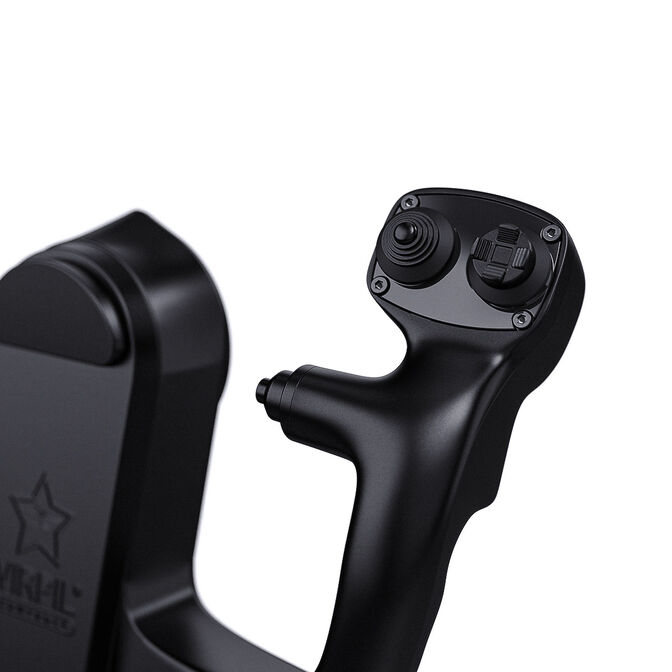 VIRPIL Controls B-JET Yoke Handle, 355mm Griffbreite, mit Notiz-Clip - silber image number 3