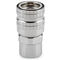 Thermal Grizzly DeltaMate Quick Disconnect Female - F, Gloss Nickel