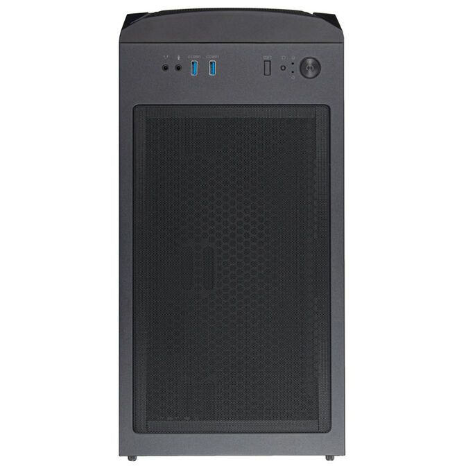 SilverStone Fara 511Z Mid Tower, Tempered Glass - Black image number 2
