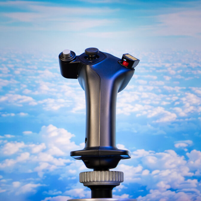 Thrustmaster Airbus Add-On Grip, A400M & A3XX Family, Hall Effect Sensor - Black image number 10