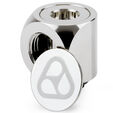 Thermal Grizzly DeltaMate Rotary Fitting - 90 Degrees, Gloss Nickel, Pack of 6 image number null