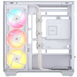 Corsair 2800X RS-R ARGB PC Case, Mini Case, mATX, Tempered Glass - including 3x 120mm Fans, White image number null