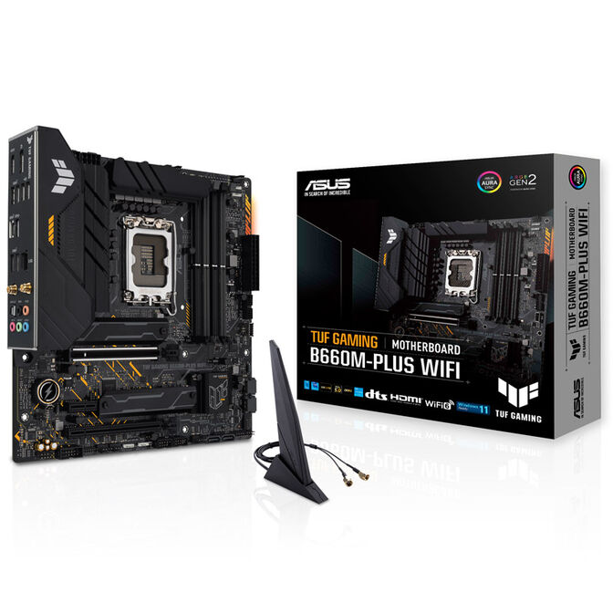 ASUS TUF Gaming B660M-Plus WiFi, Intel B660 motherboard - Socket 1700, DDR5 image number 0