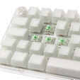 Ducky One 3 Aura White SF Gaming Tastatur, RGB LED - Gateron Baby Kangaroo image number null
