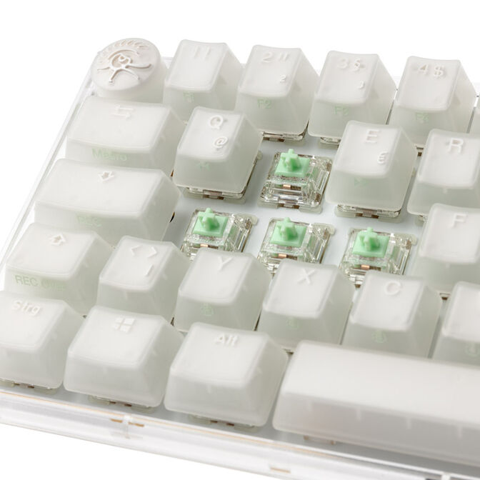 Ducky One 3 Aura White SF Gaming Tastatur, RGB LED - Gateron Baby Kangaroo image number 4