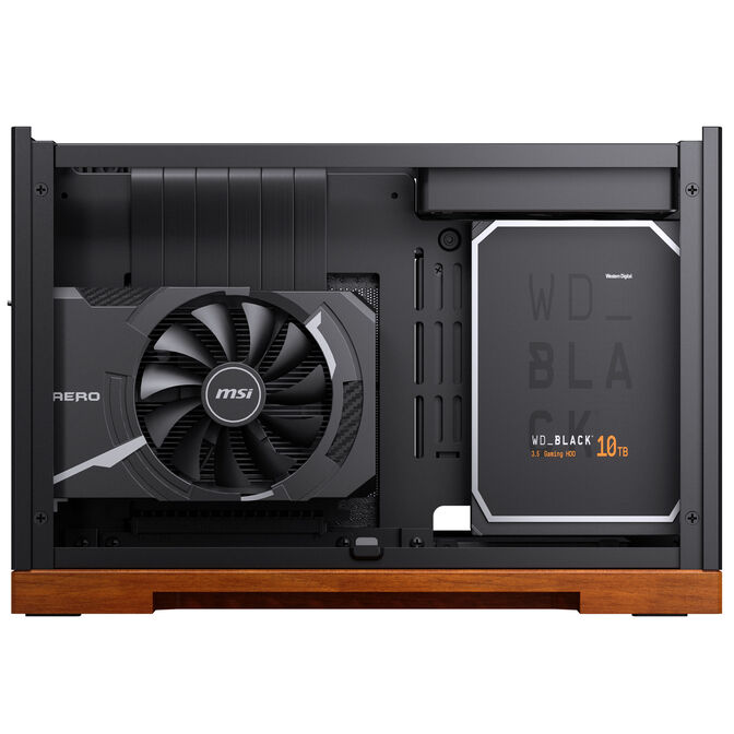 Jonsbo T9 Black PC-Geh&auml;use, Mini-Geh&auml;use, ITX, PCIe 5.0 Riserkabel - schwarz image number 19