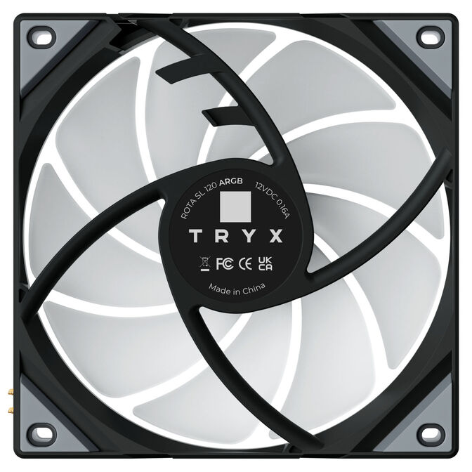 TRYX ROTA SL ARGB L&uuml;fter -  3er-Pack, 120 mm, schwarz image number 9