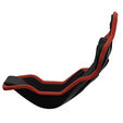 Sabelt SRP-1 Simracing Seat, Fibreglass Shell, Formula Design, Padded - Racing Black image number null