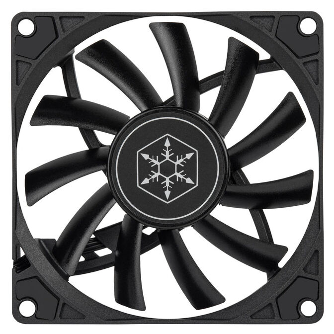 SilverStone Air Slimmer SST-AS90B Slim-L&uuml;fter - 92mm, schwarz image number 2