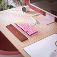 Glorious GPBT Keycaps - Pink Grapefruit - Forge image number null