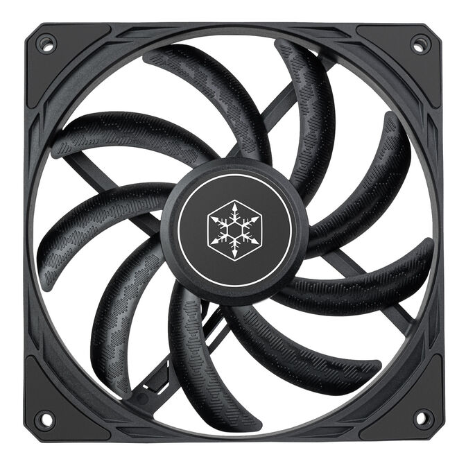 SilverStone SST-AS140B  Air Slimmer 140 PWM L&uuml;fter - schwarz image number 1
