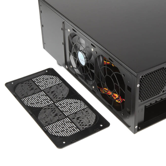 SilverStone SST-GD07B USB 3.0 Grandia Desktop - schwarz image number 5
