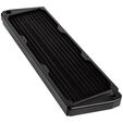Alphacool NexXxoS ST30 Full Copper X-Flow Radiator - 360mm, schwarz image number null
