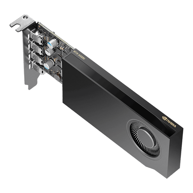 PNY RTX A1000 Graphics Card, 8192 MB GDDR6 image number 4