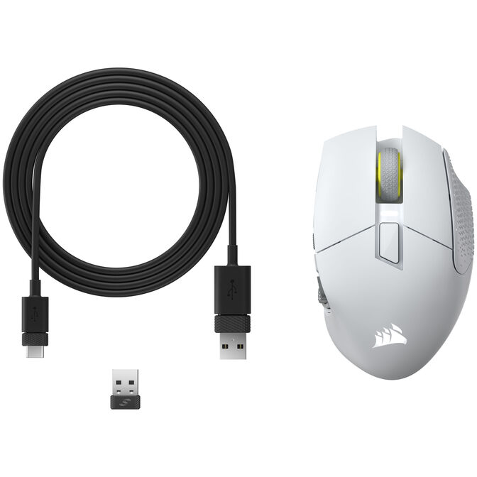Corsair Scimitar Elite Wireless SE Gaming Maus - wei&szlig; image number 10