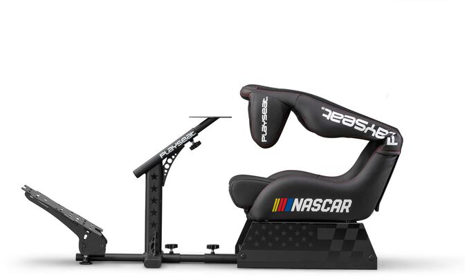 Playseat Evolution PRO NASCAR Racing Cockpit, foldable, PU leather - Black image number 6