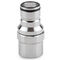 Thermal Grizzly DeltaMate Quick Disconnect Male - F, Gloss Nickel