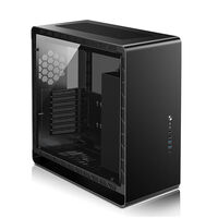 Jonsbo UMX6S E-ATX Midi-Tower, Tempered Glass - schwarz