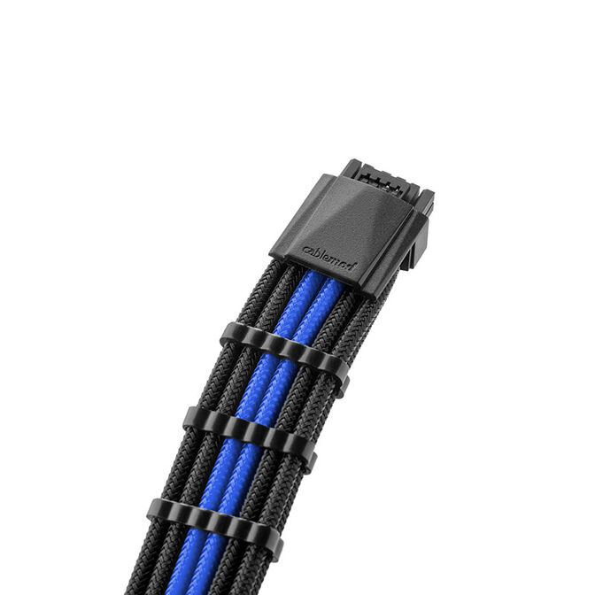 CableMod C-Series PRO ModMesh 12VHPWR auf 3x PCI-e Kabel f&uuml;r Corsair - 60cm, schwarz/blau image number 1