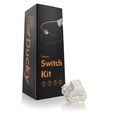 Ducky Kailh Box White Switches, mechanical, 3-Pin, clicky, MX stem, 45g - 110 pieces image number null