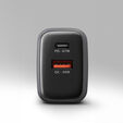 AXAGON ACU-PQ67 GaN Ladeger&auml;t, USB-C Power Delivery 3.0, USB-A Quick Carge 4 - grau image number null