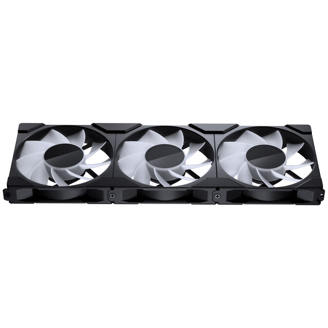 PHANTEKS M25 Gen2 PWM D-RGB Fan, 3-Pack - Reverse Blade, 120mm, Black image number 7