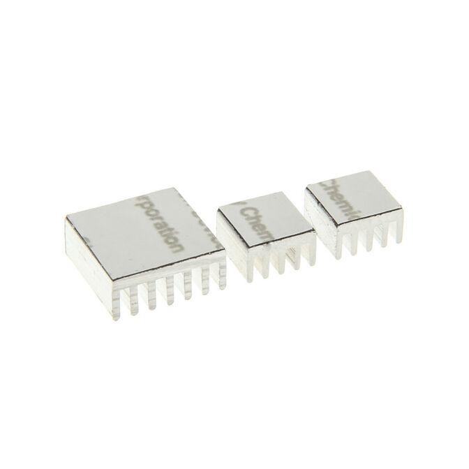 Raspberry Pi K&uuml;hlk&ouml;rper-Set - silber image number 2