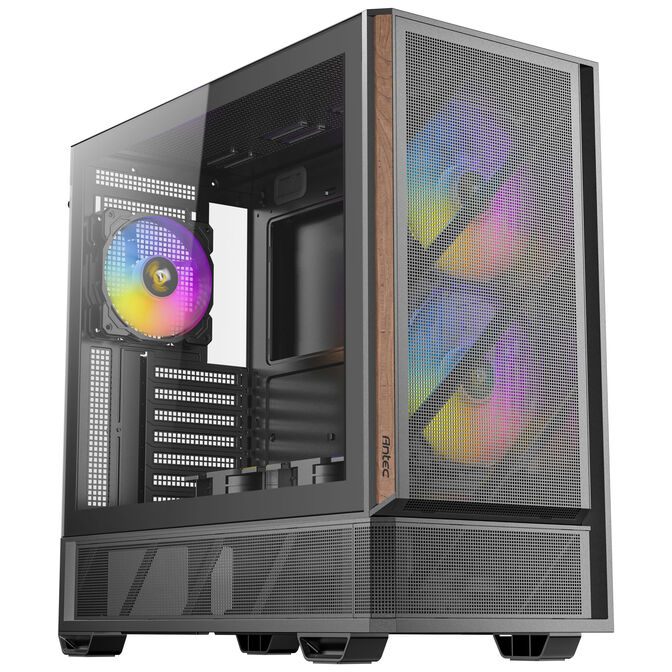 Antec P30 ARGB PC-Geh&auml;use, Midi-Tower, ATX, Tempered Glass - schwarz image number 0