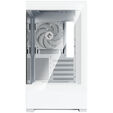 Zalman P30 V2 PC Case, Mini-Tower, mATX, RGB, Tempered Glass - White image number null