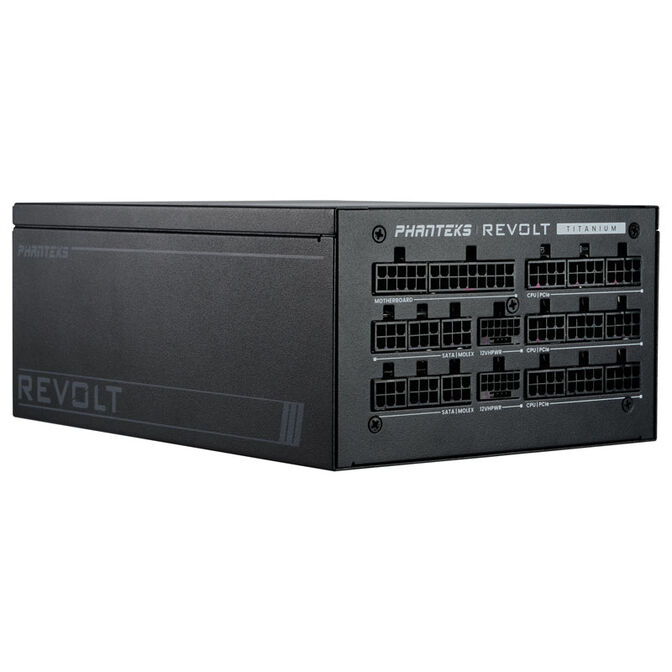 Phanteks Revolt 1600W Titanium, ATX 3.0, PCIe 5.0, vollmodular - 1600 Watt, schwarz image number 5