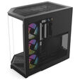 HYTE Y50 Midi-Tower PC-Geh&auml;use, E-ATX, Tempered Glass - Pitch Black image number null