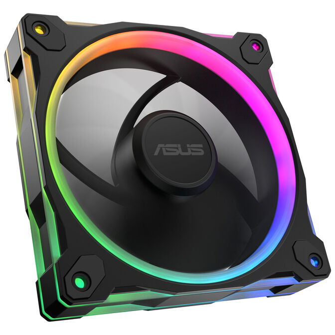 ASUS Prime MR120 ARGB fan, PWM, reverse - 120mm, black image number 1