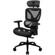 ThunderX3 XTC Ergonomischer B&uuml;rostuhl, Mesh - schwarz image number null