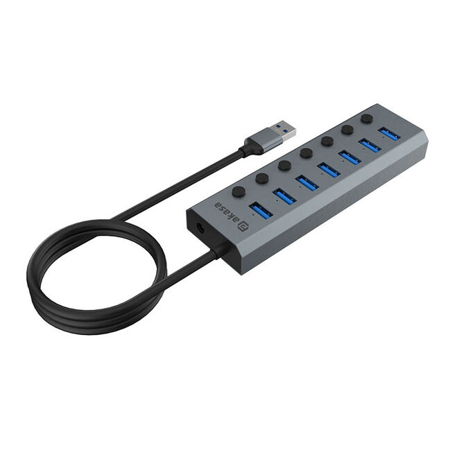Akasa Connect 7 IPS - USB Hub image number 3